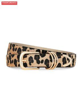 Women's Synthetic Leather Fashion Waist Belt for Jeans & Casual Outfits